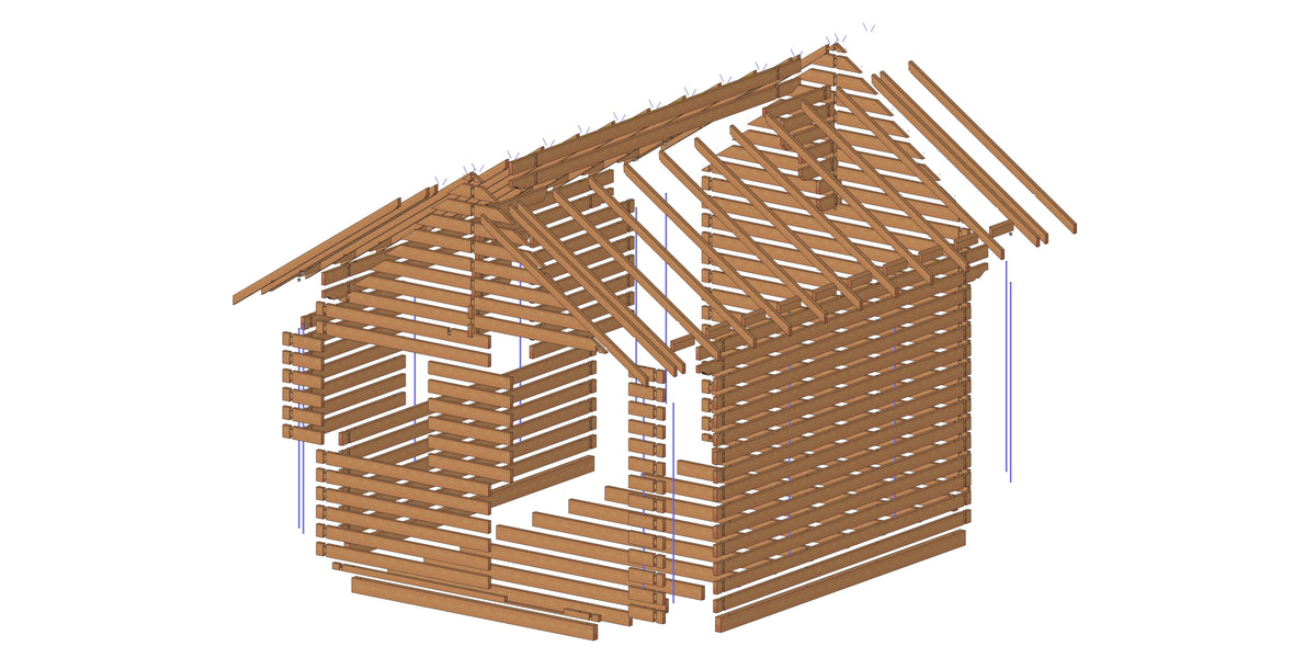 Kit abris de jardin (12'x17' / 4x5 m)