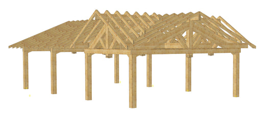 Plan carport (32'x37' / 6x10 m)