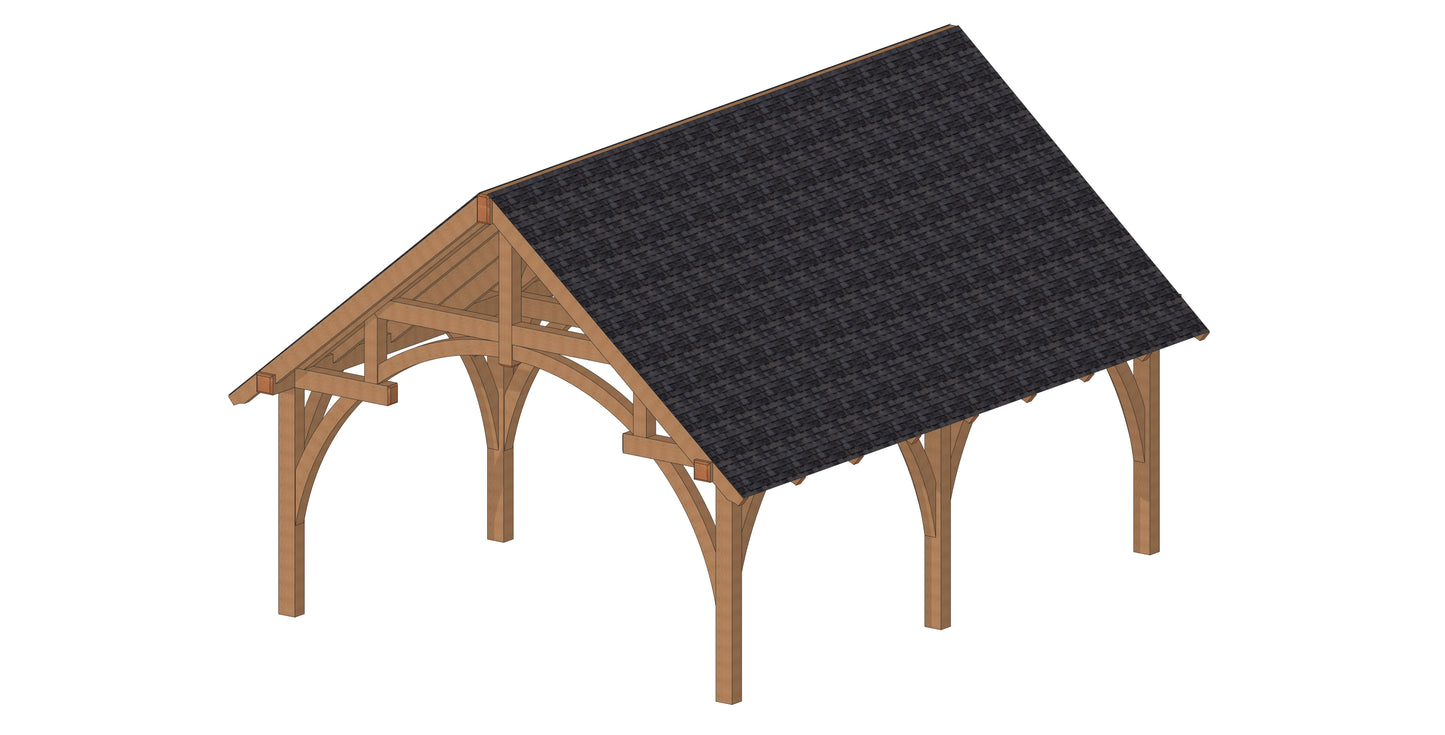 Plan pavillon (22x24 / ... )