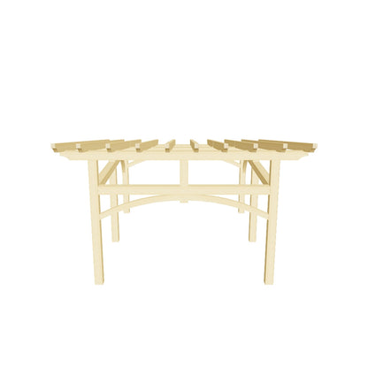 Plan carport 1 pente (14'x18' / 4.2x5.5 m)