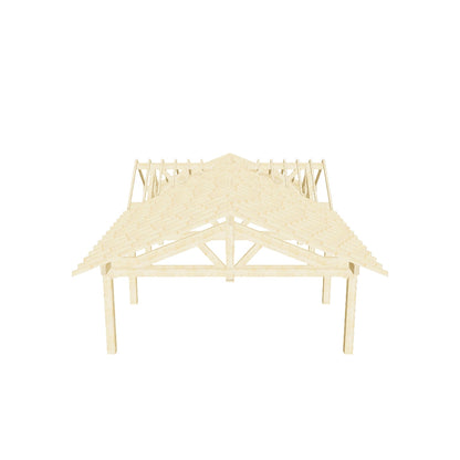 Plan carport (32'x37' / 6x10 m)
