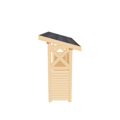 Plans abri bois (13'x3'7" / 4x1.1 m)