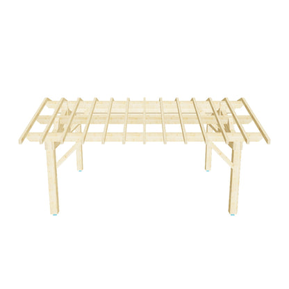 Plan carport (16'x13' / 4x5 m)