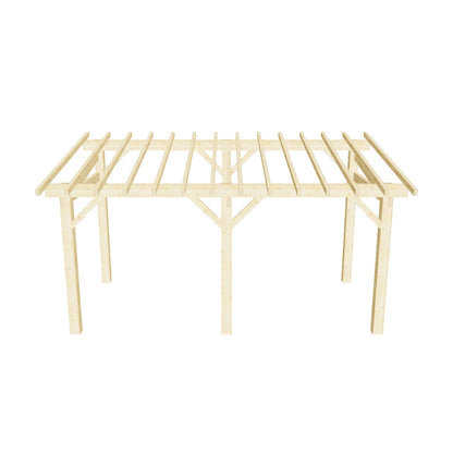 Plan appentis (9'10" x 19'8" /3x6 m)