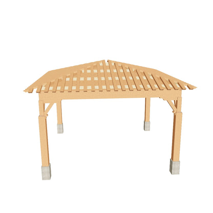 Plan gazebo (14'x14' / 4.4x4.4 m)