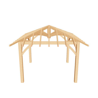 Plan gazebo (13'x13' / 4x4 m)
