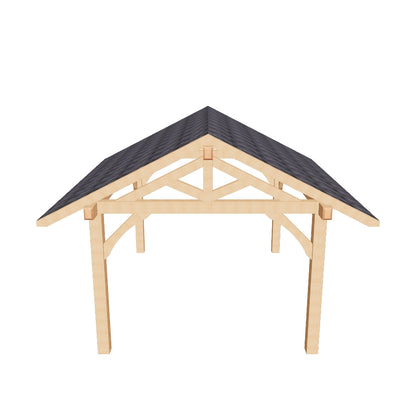 Plan pavillon (12'x16' / 3.7x4.9 m)