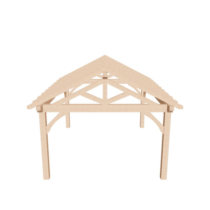 Plan pavillon (14'x18' / 4.3x5.5 m)